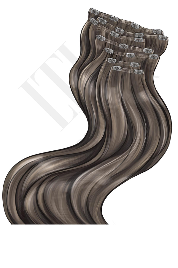 Clip In Nahtlos 45 cm Farbe  N° 18B