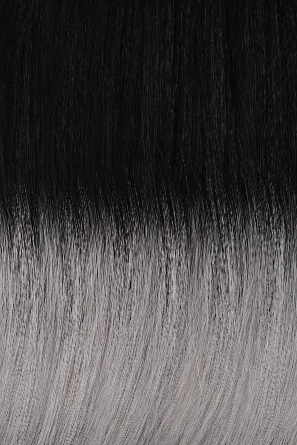 Clip In Cosido 60 cm Color N° T1/Silver Grey Balayage [15 cm]